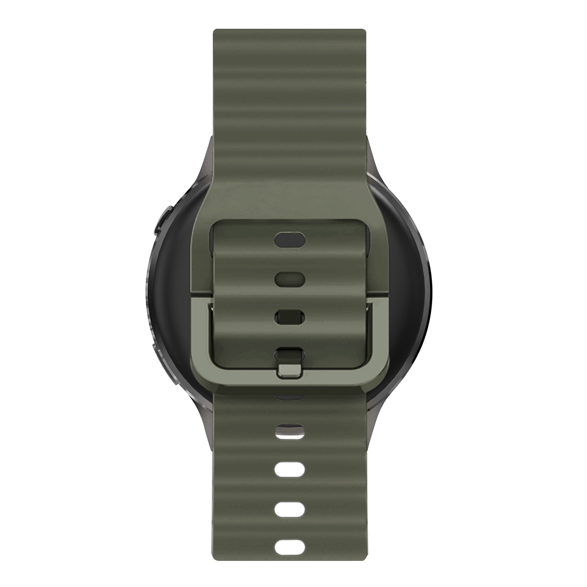 Bandz Correa silicona ‘Wave’ Garmin Bounce 2 (verde militar)