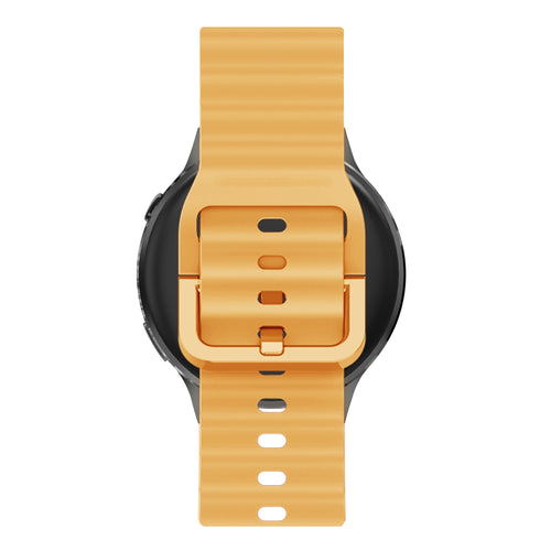 Bandz Correa silicona ‘Wave’ Garmin Bounce 2 (amarillo oscuro)