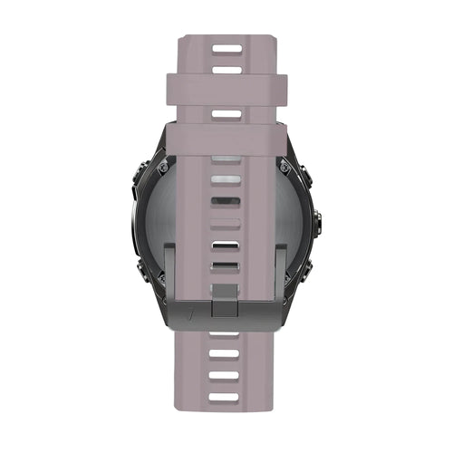 Bandz Garmin Fenix 9 - 51mm Silicone Strap 'Classic' (Lavender Grey)