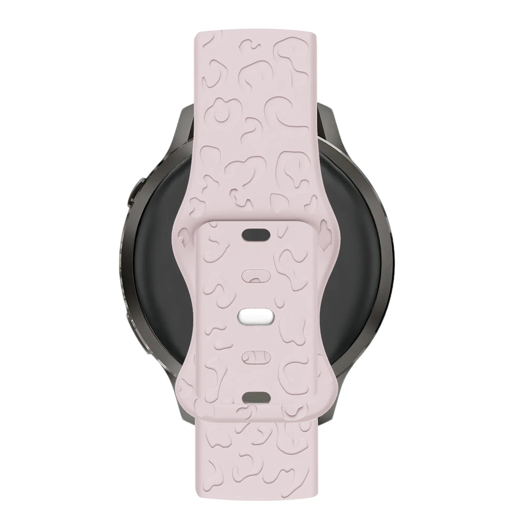 Bandz Garmin Bounce 2 Silicone Strap 'Leopard' (Pink)