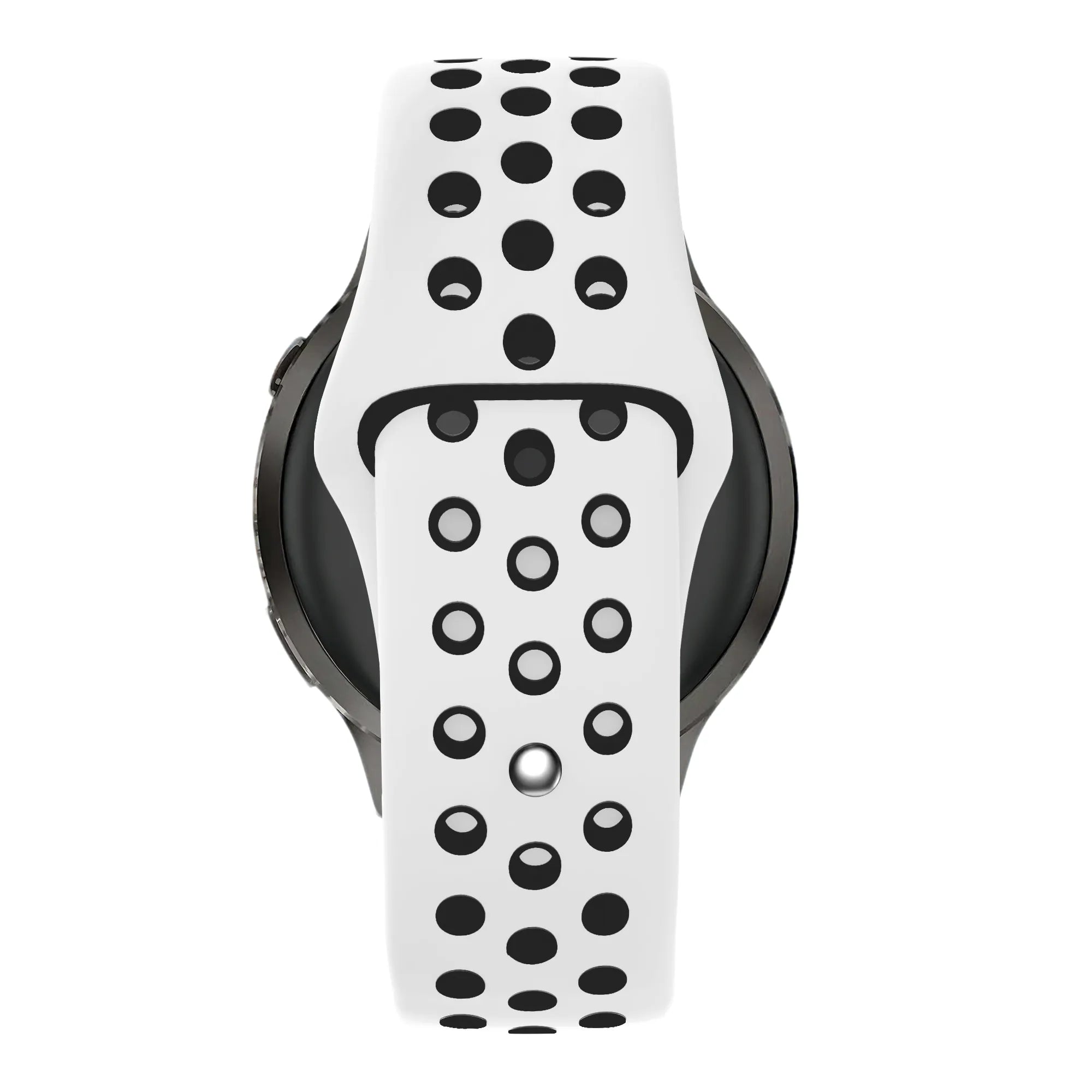Bandz Correa deportiva 'Deluxe' Garmin Forerunner 255 (blanco/negro)