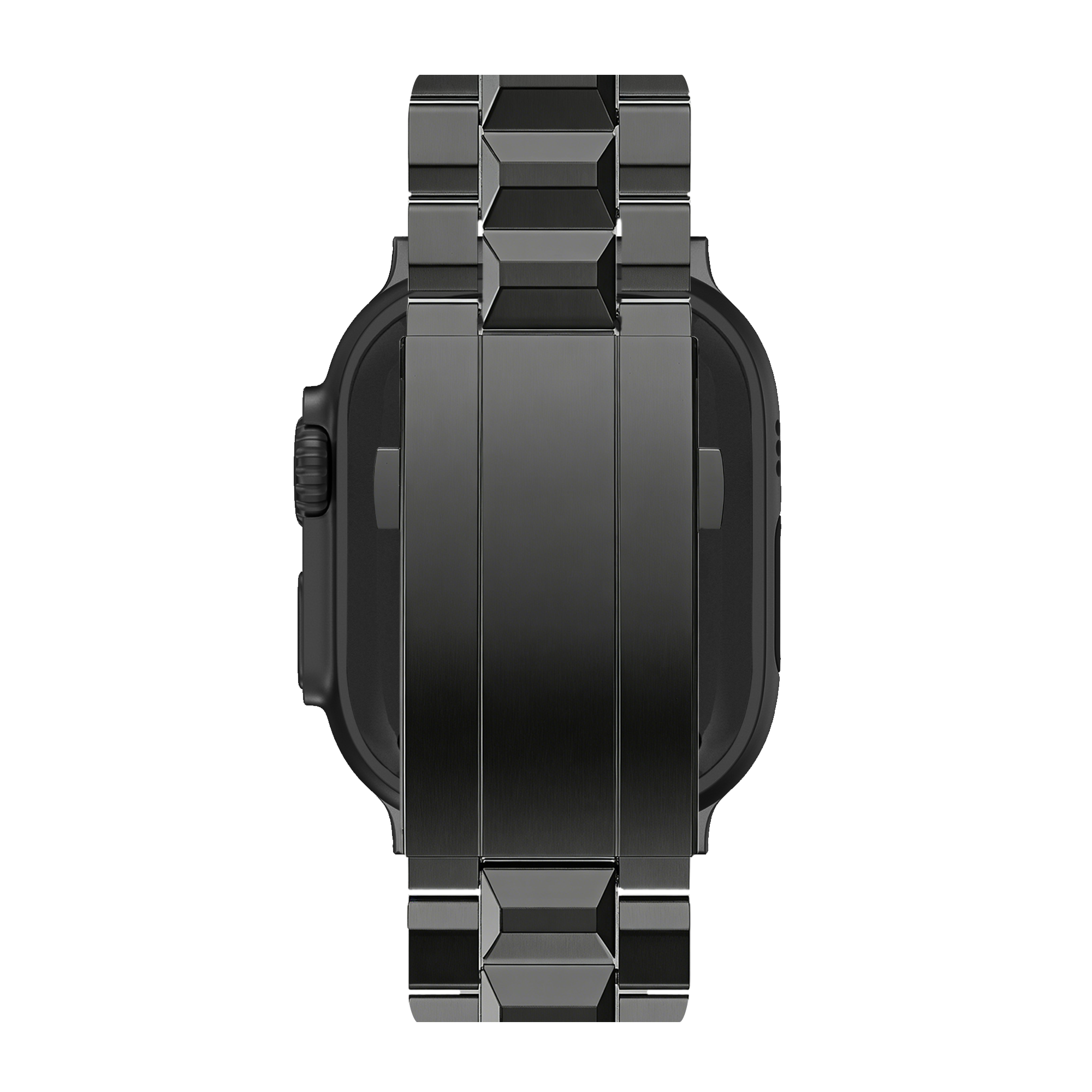 Bandz Correa titanio 'Deluxe' Apple Watch Ultra (negro)