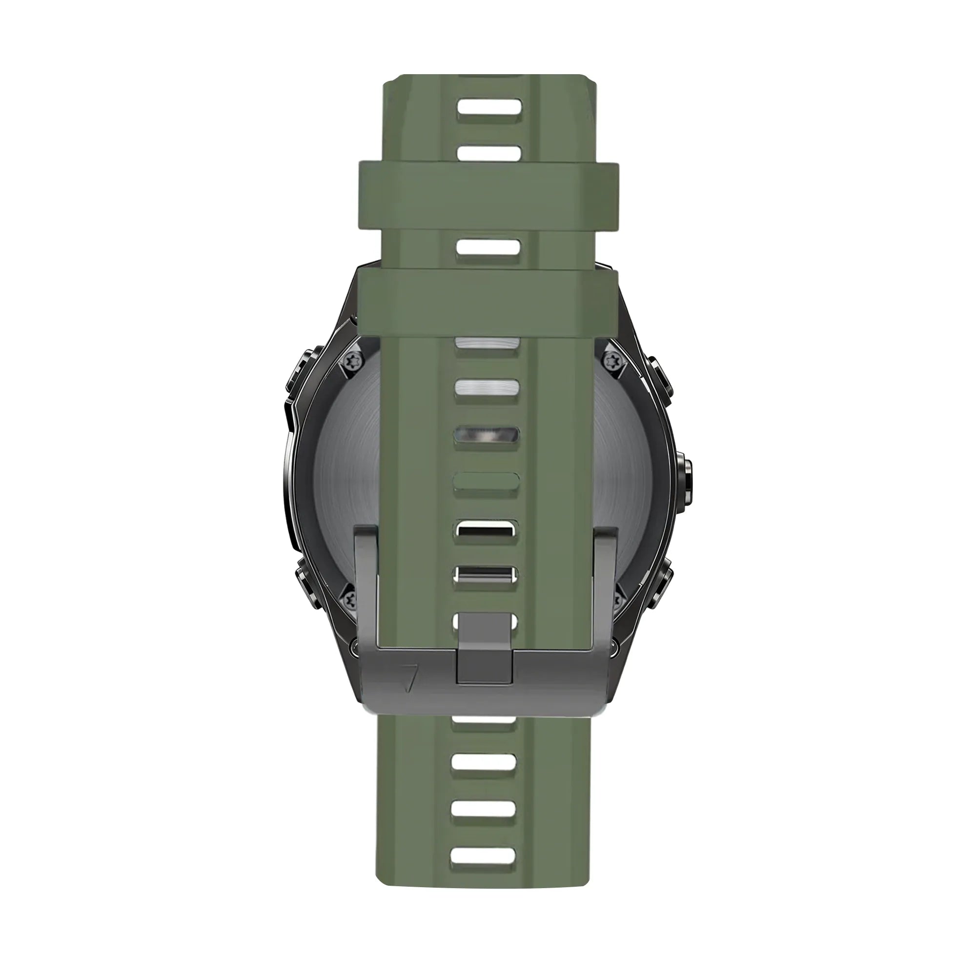 Bandz Garmin Forerunner 970 Silicone Strap 'Classic' (Army Green)