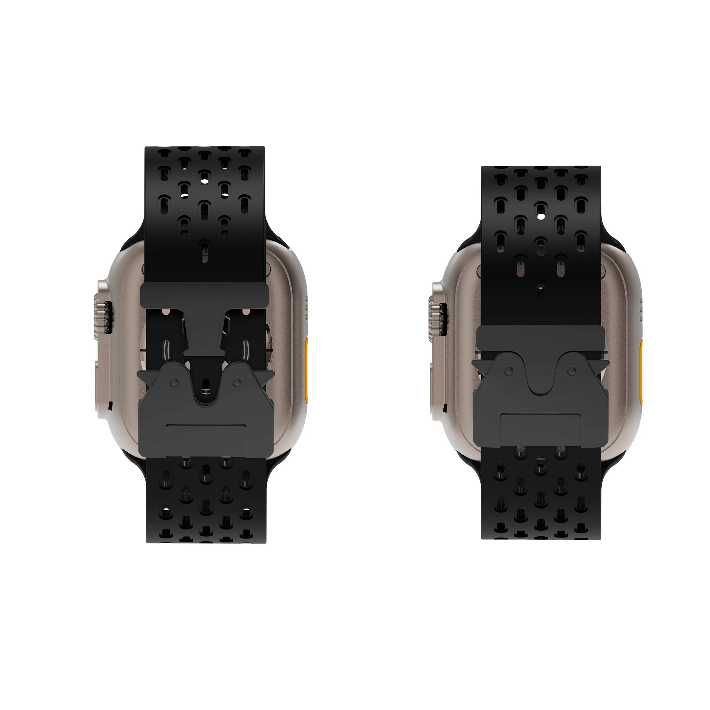 Correa silicona air con P-buckle Apple Watch (negra)