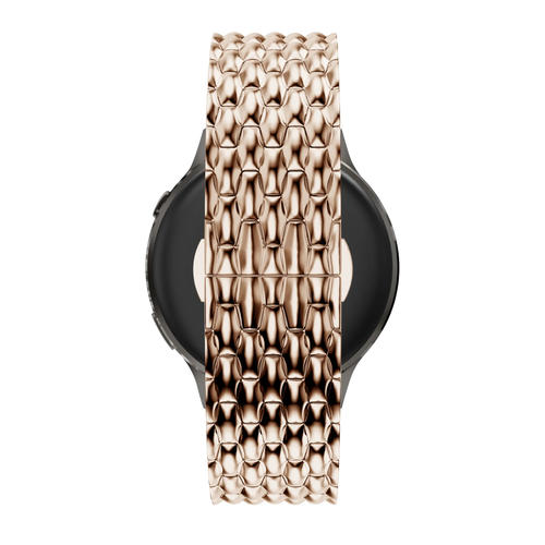 Bandz Correa acero 'Dragon' Garmin Forerunner 70 (oro rosado)