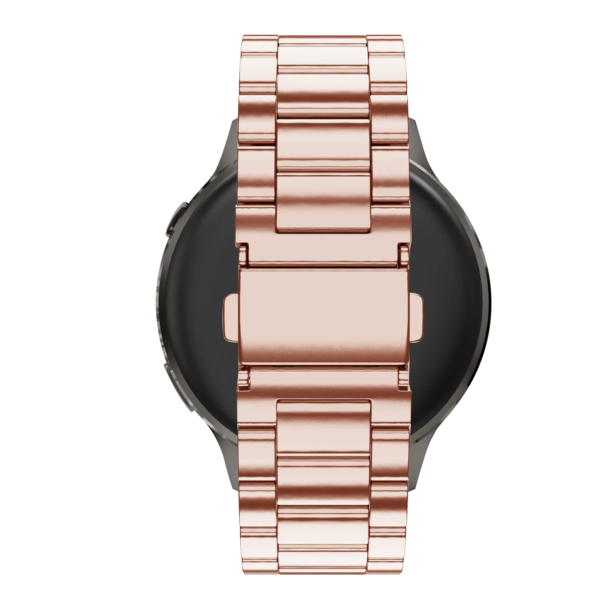 Bandz Garmin Forerunner 70 Steel Strap 'Classic' (Pink)