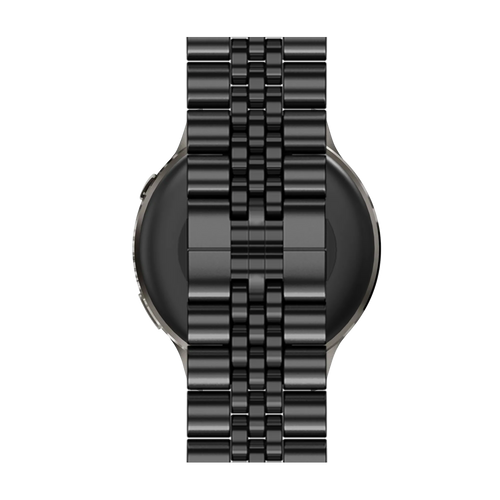 Bandz Garmin Vivoactive 3 Steel Strap 'Jubilee' (Black)