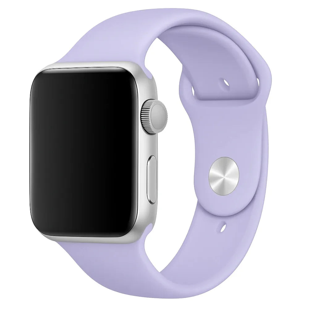 Correa silicona Apple Watch (lila)
