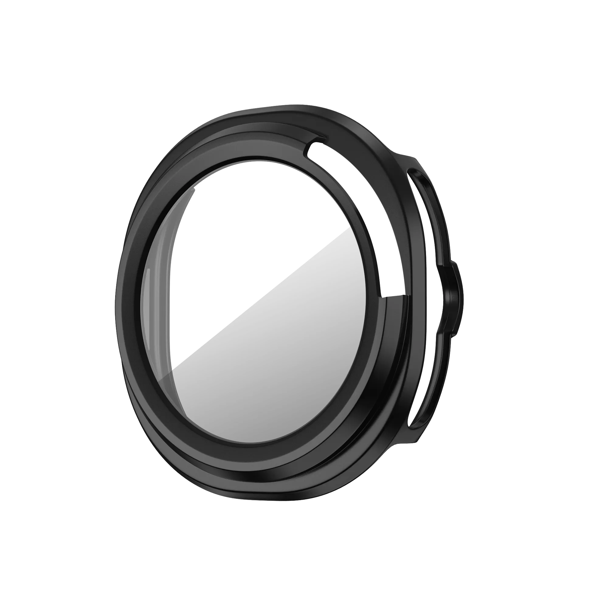 Bandz Funda PC con vidrio Samsung Galaxy Watch 8 Classic (negro)
