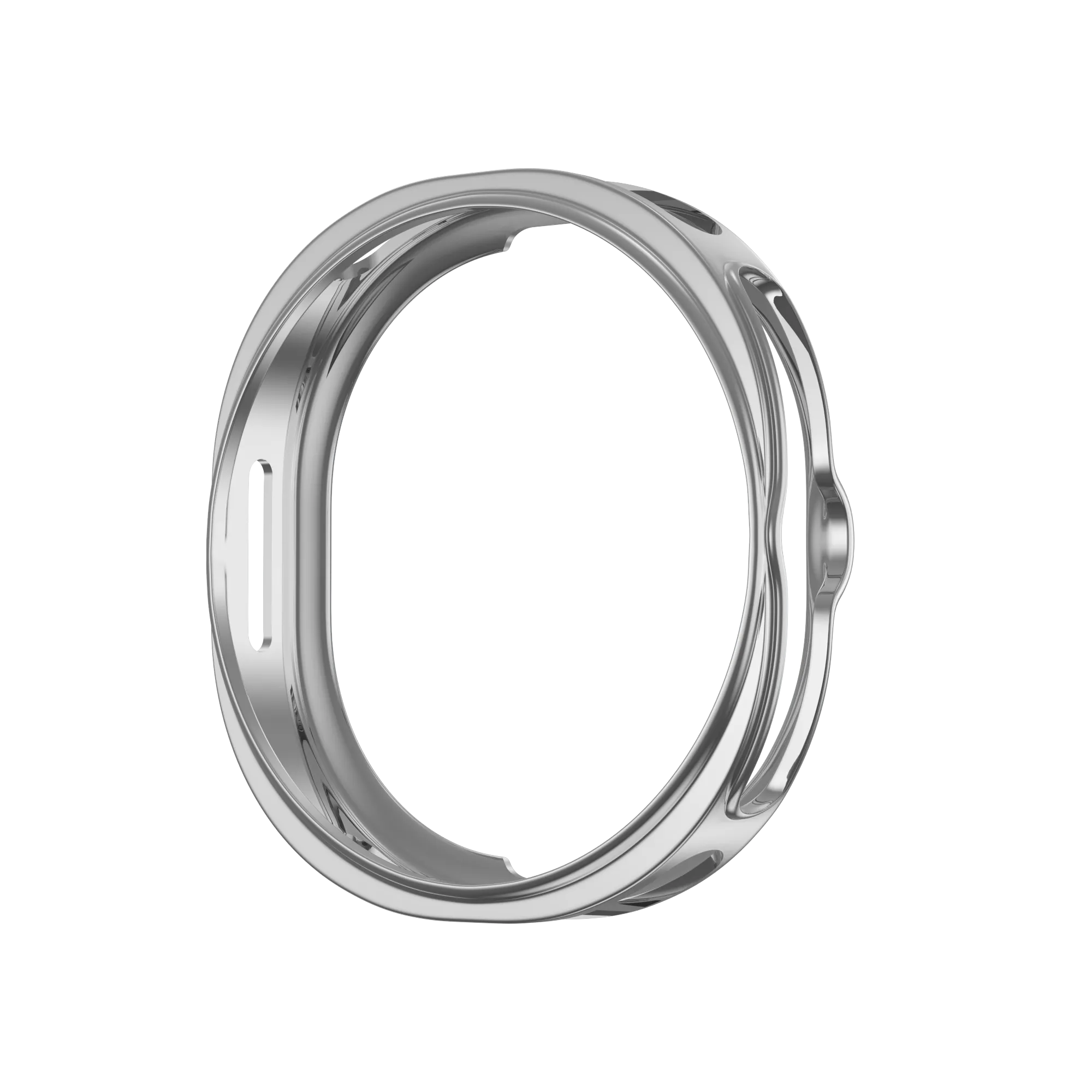 Bandz Funda TPU Samsung Galaxy Watch 8 Classic (plateado)