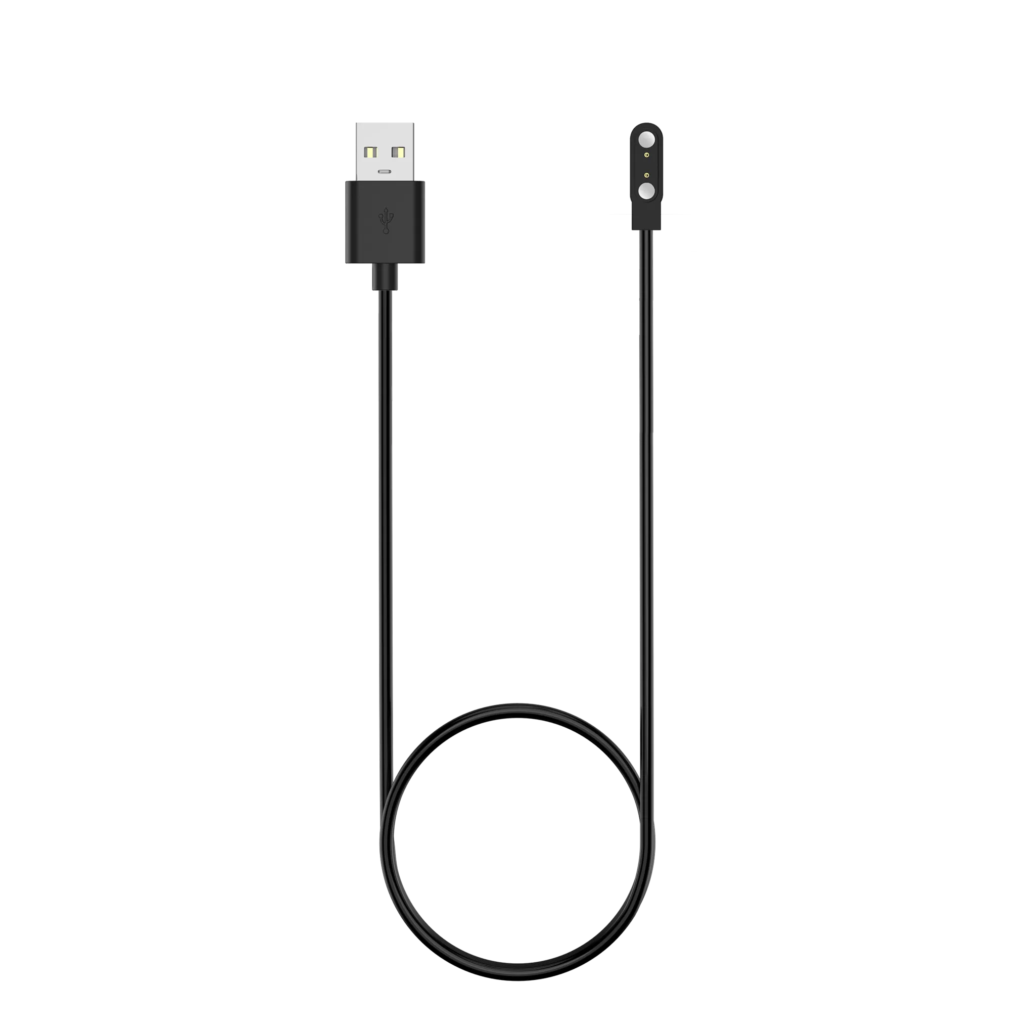 Oppo Watch Free USB-A Charger (Black) - 100cm