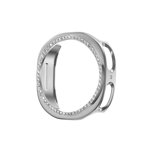 Bandz Funda PC Diamante Samsung Galaxy Watch 8 - 40mm (plateado)
