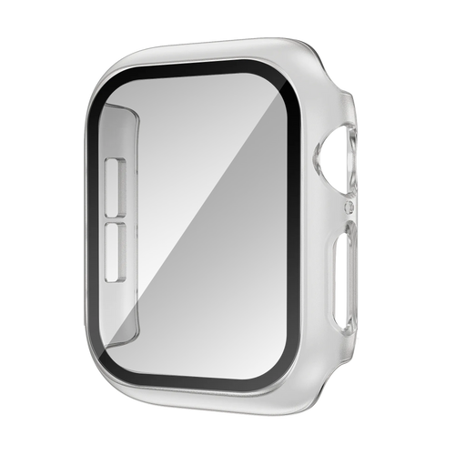 Bandz Funda PC con vidrio Apple Watch 10/11 (transparente)