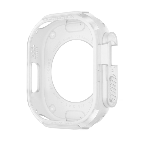 Bandz Apple Watch Ultra - 49mm Rugged TPU Case (Transparent)