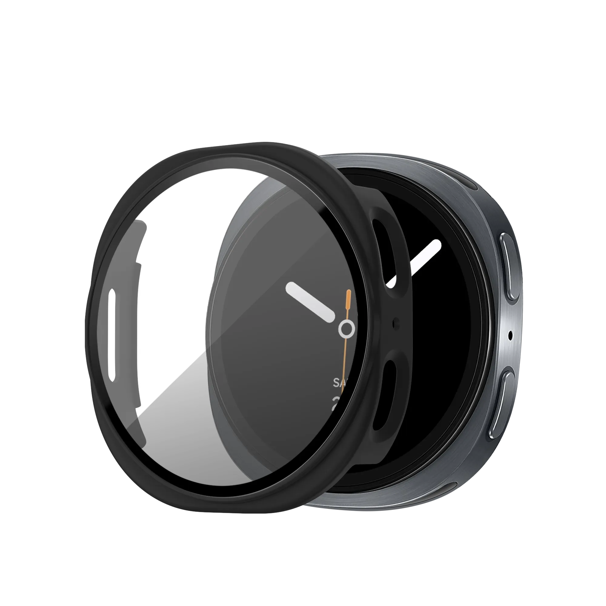 Bandz Samsung Galaxy Watch 8 - 44mm / 9 - 44mm PC Cover with Glass