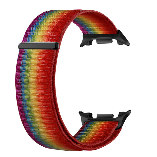 Samsung Galaxy Watch 8 - 44mm Nylon Strap (Rainbow)