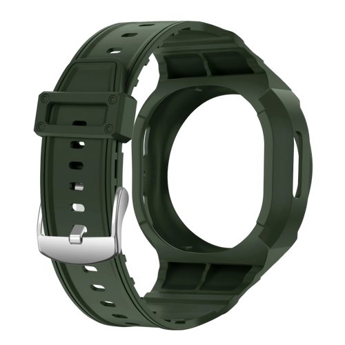 Correa TPU con marco Samsung Galaxy Watch 8 - 40mm (verde)