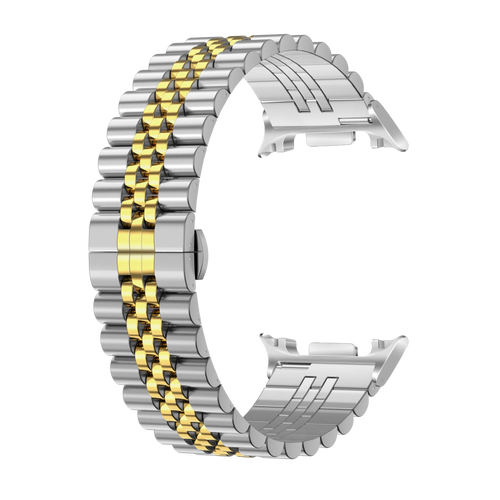 Correa acero Jubilee Samsung Galaxy Watch 8 Classic (plateado/dorado)