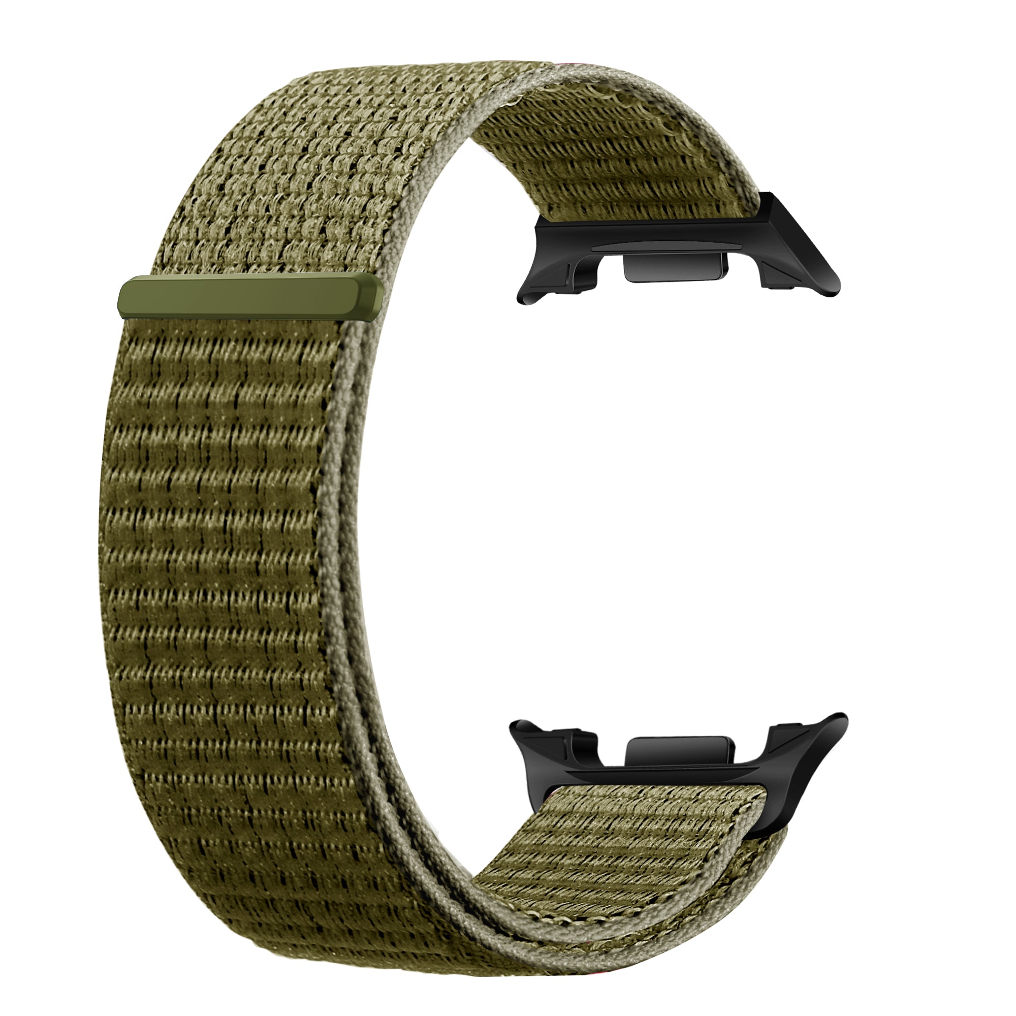 Correa nylon Samsung Galaxy Watch 8 - 44mm (oliva)