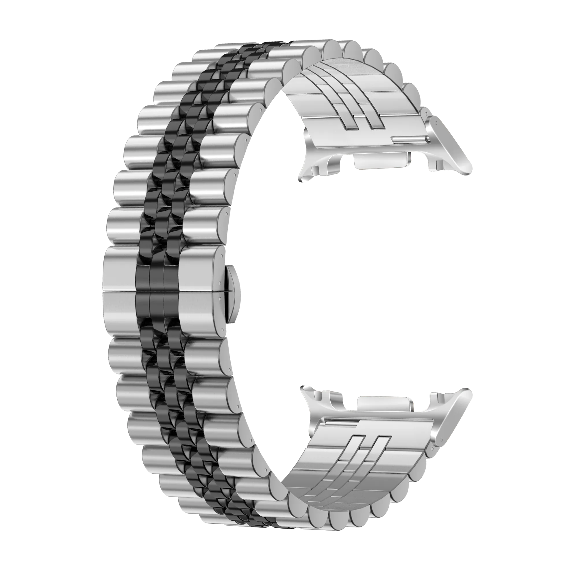 Correa acero Jubilee Samsung Galaxy Watch 8 - 40mm (plateado/negro)