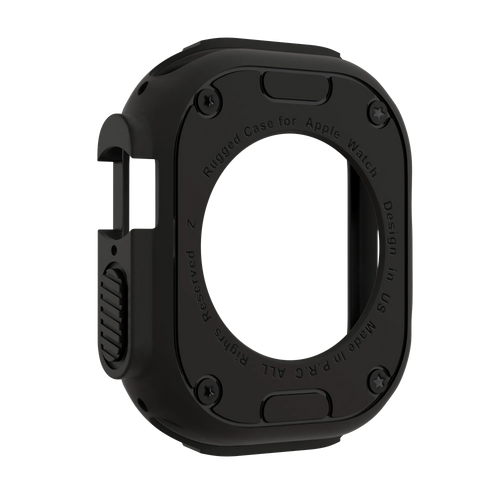 Bandz Apple Watch Ultra - 49mm Rugged TPU Case (Black)