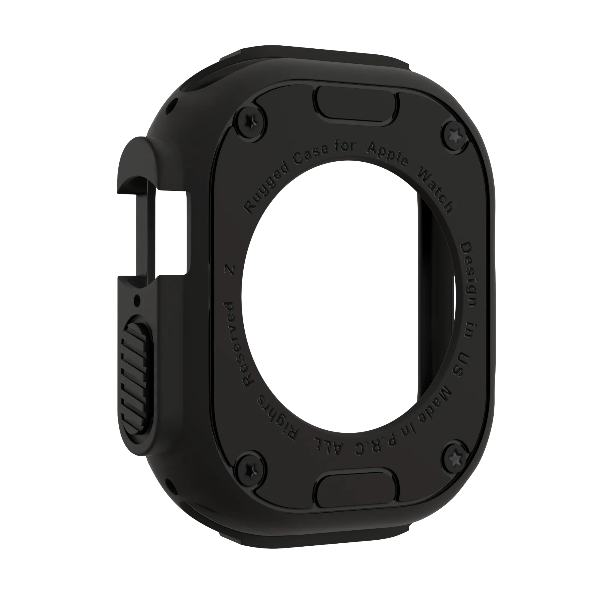 Bandz Apple Watch Ultra - 49mm Rugged TPU Case (Black)
