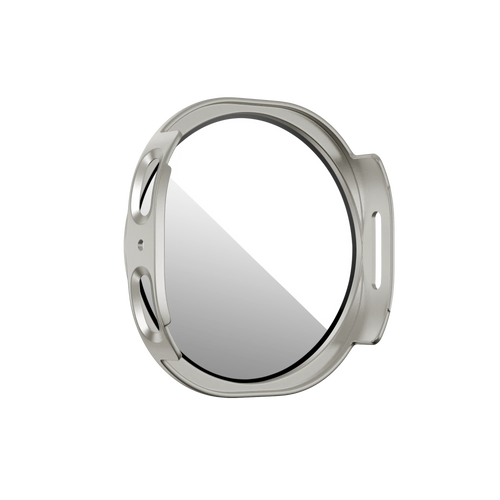 Bandz Funda PC con vidrio Samsung Galaxy Watch 8 - 40mm (blanco estrella)
