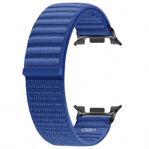 Nylon Fabric Strap, navy blue, without a watch, 3/4 front view