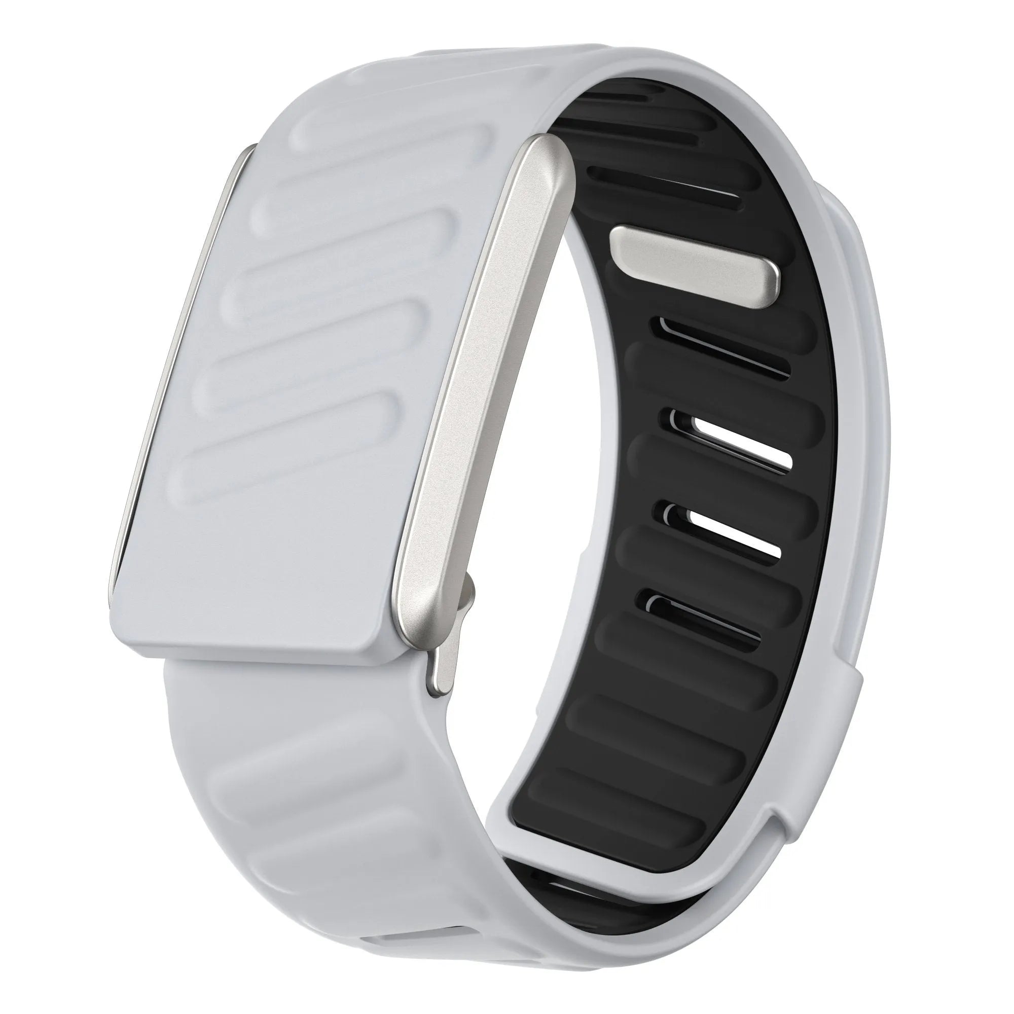Correa deportiva compatible con Whoop 4.0 (gris claro/negro)