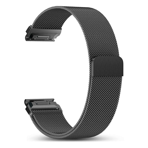 Garmin Descent Mk2(i) Premium Milanese Strap (Black)