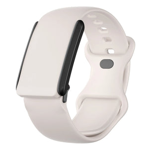 Correa silicona compatible con Whoop 4.0 (blanco estrella)