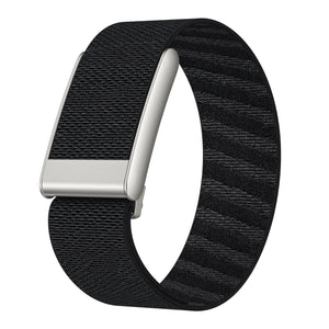 Nylon Strap, black, without a watch, 3/4 front view