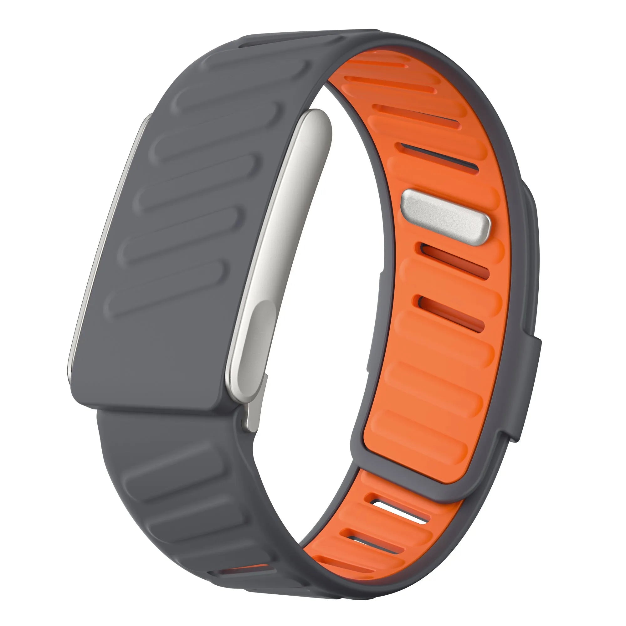 Whoop MG Sport Strap (Dark Grey/Orange)