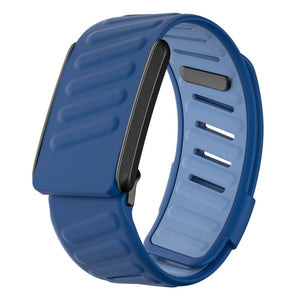Correa deportiva compatible con Whoop 4.0 (azul dúo)