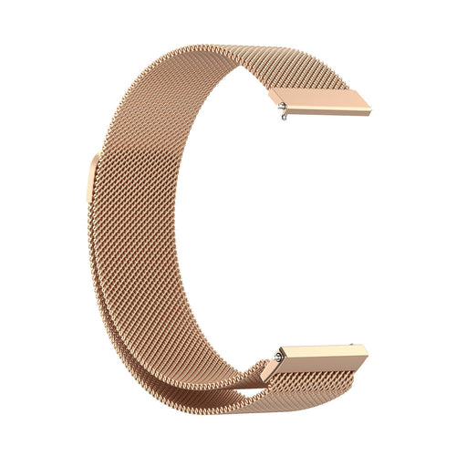 Correa milanesa Garmin Venu 4 - 45mm (rosa dorado)