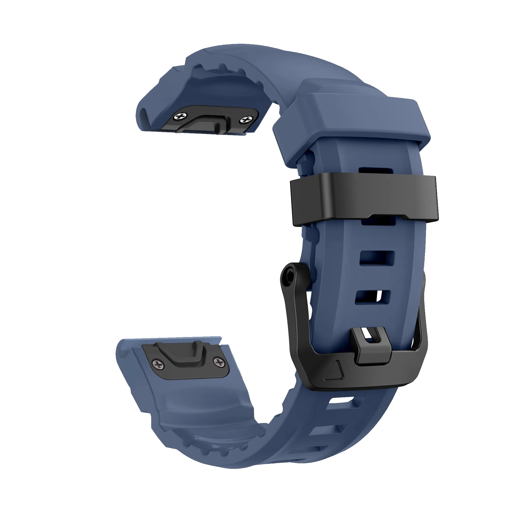 Correa silicona senderismo Garmin Quatix 3 / 6x / 7x Solar (azul oscuro)