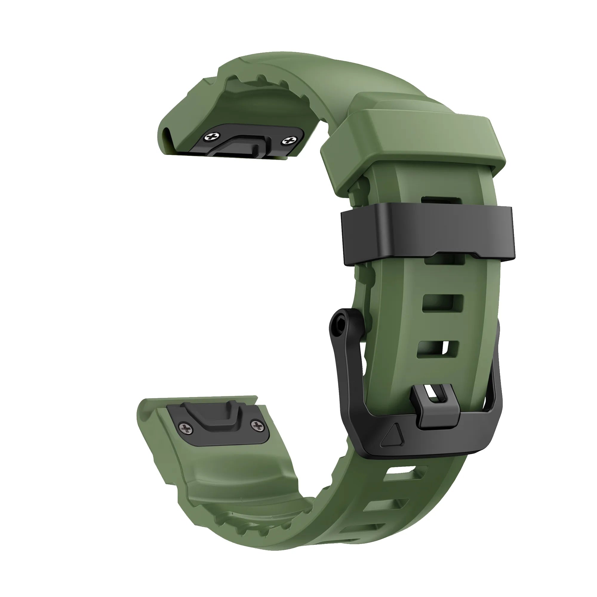 Correa silicona senderismo Garmin Approach S70 - 47mm (verde oscuro)