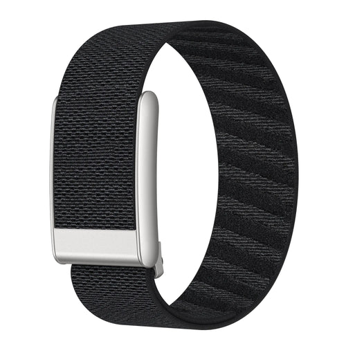 Nylon Strap, black, without a watch, 3/4 front view