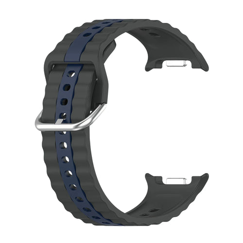 Correa deportiva duo Samsung Galaxy Watch 8 - 40mm (gris oscuro/azul)