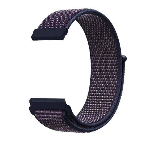 Nylon Strap, indigo, without a watch, 3/4 front view