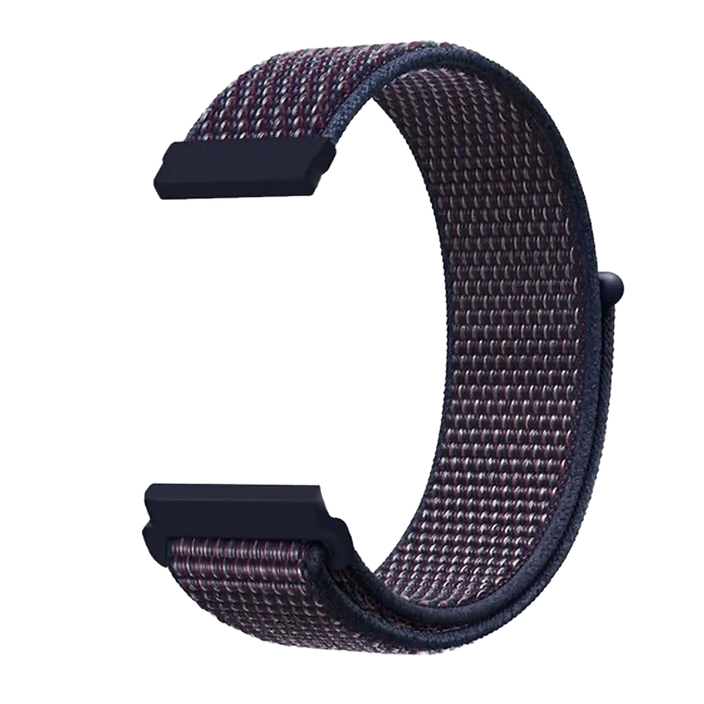 Correa nylon Fitbit Versa 3 (azul marino)