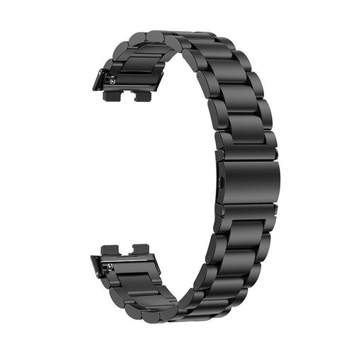 Correa acero Huawei Band 10 (negra)