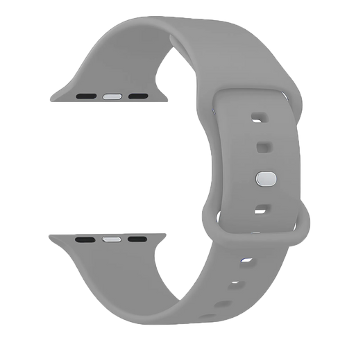 Correa Apple Watch silicona (gris)