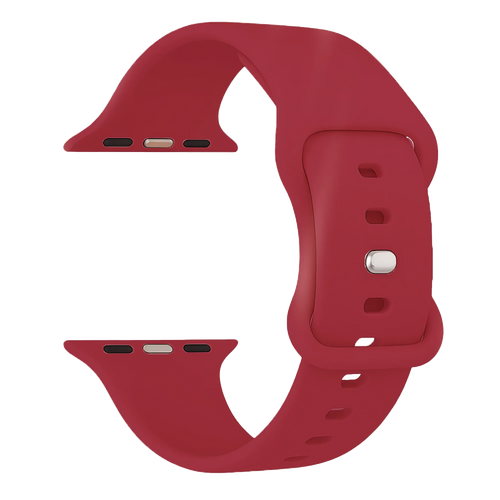 Correa silicona Apple Watch (burdeos)