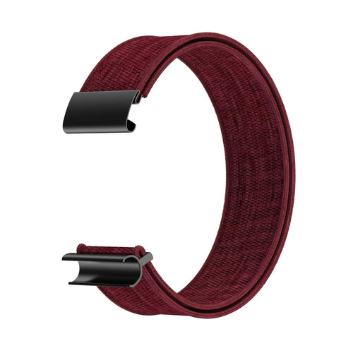 WHOOP MG Knitted Nylon Strap (Wine Red)