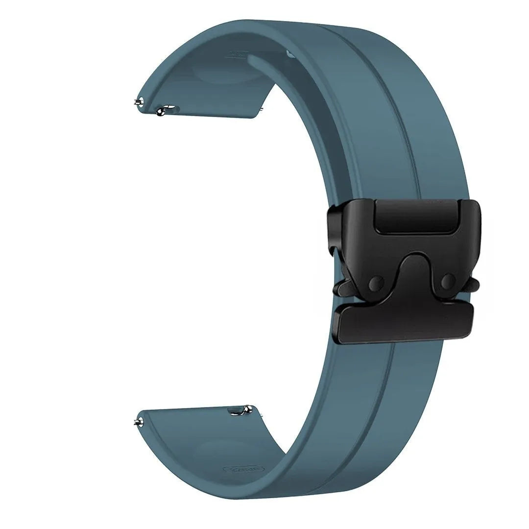 Correa silicona Amazfit Active con hebilla P (gris-azul)