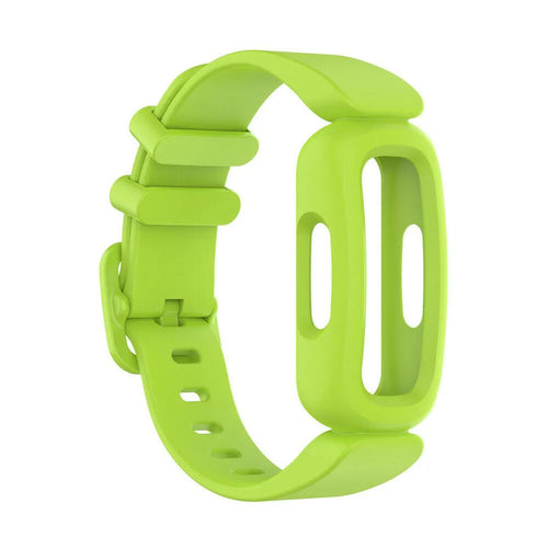 Silicone Strap, light green, without a watch, 3/4 front view