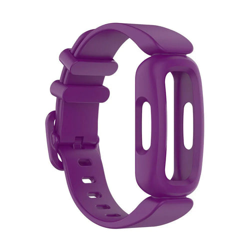 Silicone Strap, purple, without a watch, 3/4 front view