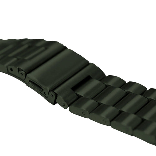 Steel Strap, dark green, without a watch, 3/4 front view
