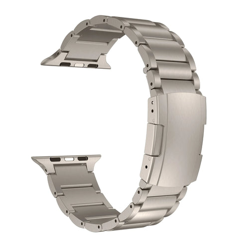 Titanium Strap, without a watch, 3/4 front view